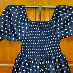 Polka Dot party wear dress