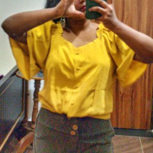 Mustard Yellow Top