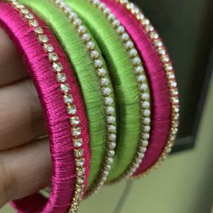 Silk Thread Bangles