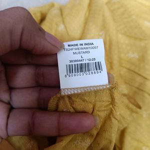 Avaasa Mustard Yellow Kurta