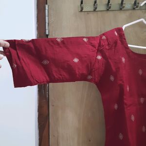 Silk Cotton Kurti