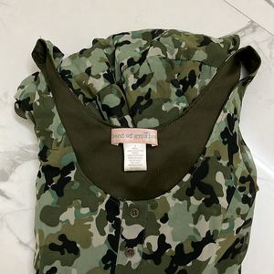 Army Printed Frock