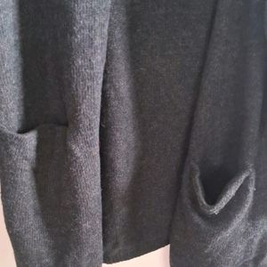 Charcoal black Cardigan