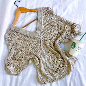 Pinterest Crochet Oversized Pullover Top