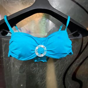 Blue Beach Bikini Set