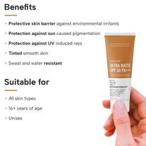 (Sealed)Dermatouch SPF 50 Tinted Sunscreen