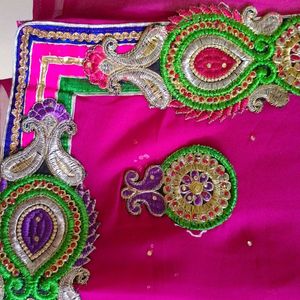 Purple Colour Saree