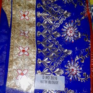 A Brand New Saree [Non Used] [With Blouse Cloth]