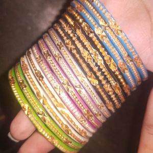 A Multicolored bangles