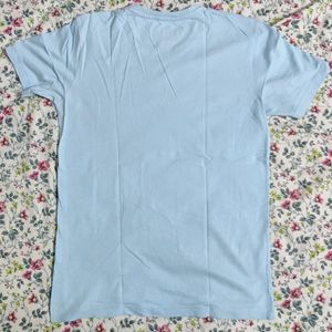 A Light Blue Casual Tshirt For Sale.