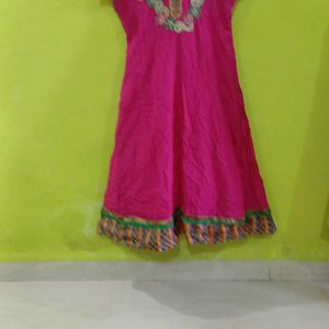 Anarkali Red Rose