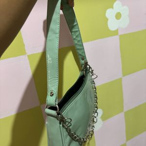 Mint green Shoulder Bag