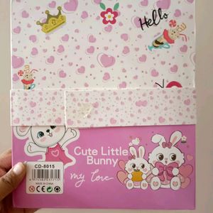 Kids Cute Little Bunny Stationary Gift Set