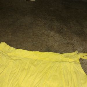 Yellow Saree With