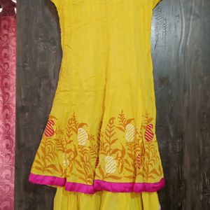 Knee Length Flared Kurta