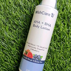 Aha+ Bha Body Lotion Of Wishcare