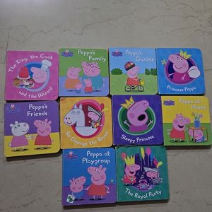 Peppa Pig Books (HardCover Book) - Set Of 10