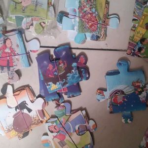 puzzles story & story books one worksheet book & rhymes book