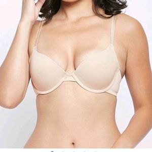 Clovia Push-up Underwired Nude Bra