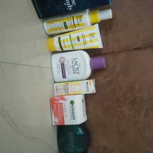 Skin Care Kit Of Different Companies & Products