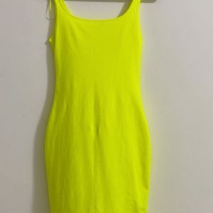 Light Green Stretchable Zara Dress