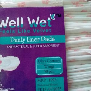 Well Wet Penty Liner 50 Pads