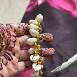 Shell Bracelet  For Mehandi Haldi Sangeet