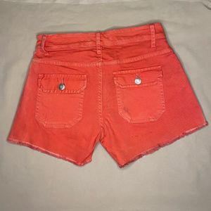 ZARA TRF Tiedye Pink Denim Shorts