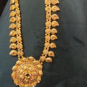 Golden Stone Necklace