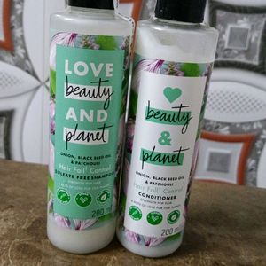 Combo Of Love Beauty And Planet Shampoo Conditione