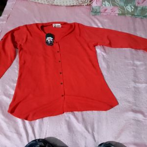 NEW BRIGHT RED SHIRT FOR FEMALES