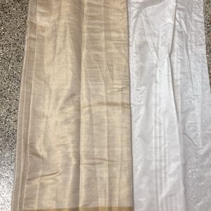 New  Golden Saree For Grabs