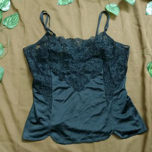 Black Cami Top.