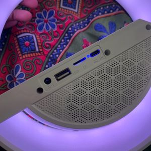 Led Wireless Charging Speaker (7 Colours Selection