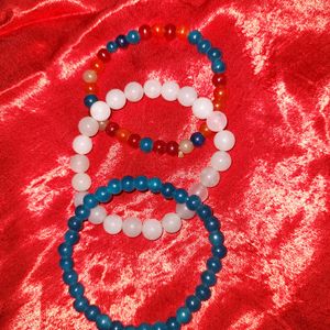 Beads Bracelets Set Of 3