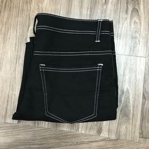 Black 30 Girls Cargo Jeans