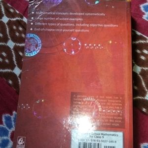 Math book for class 9