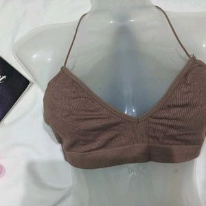 LACE CROP TOP BRA