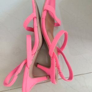 Pink Pointed Heels