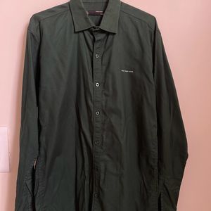 Calvin Klein Shirt Green L-size