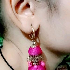 Pink 🩷 Long Earrings