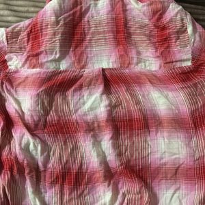 Pink Flannel Shirt Used For Only 3 Months