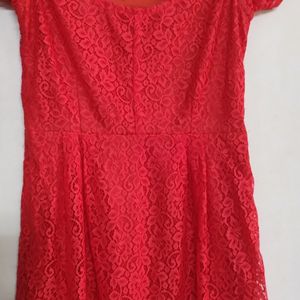 Red Lace Dress