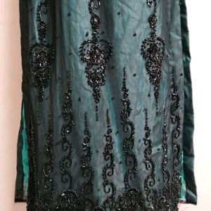 Hand Work Embroidery Kurta With Dupatta