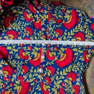 Gulmohar Jaipuri Printed Kurti