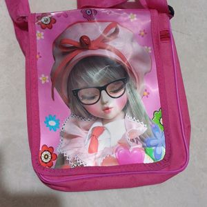 Pink Doll Sling Bag