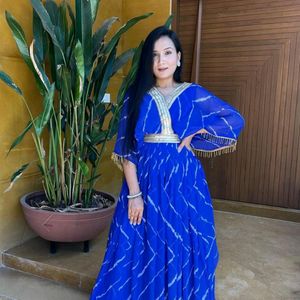 Royal Blue Stylish Gown