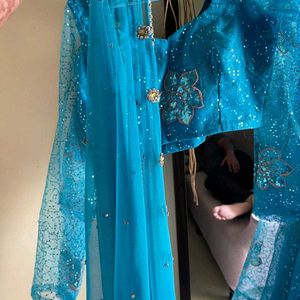 Self Design Lehenga Choli With Dupatta