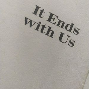 HTIIT ENDS WITH US BY COOLEN HOOVER HANDWRITTEN BO