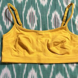 Fig Yellowish Gold Bralette